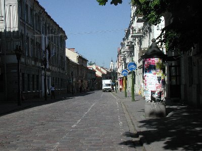 Kaunas - Altstadt-Strasse